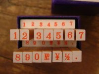 123 数字 ハンコ 6号