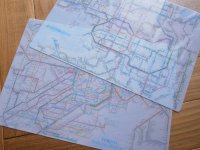 鉄道路線図下敷き