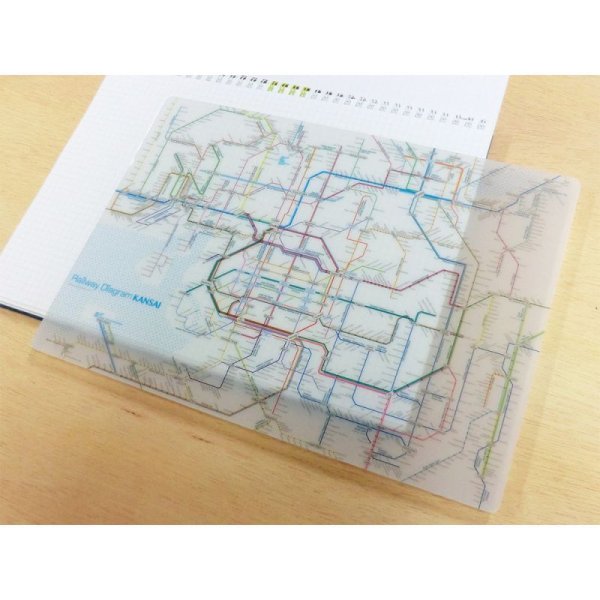 画像10: 鉄道路線図下敷き