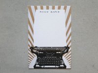 36オリジナル  年賀状 タイプライター