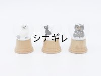 オーストリア PERZY社製 スノードームＭ  フクロウ・ねこ