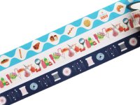 36オリジナル おみせやさん マスキングテープ（おしゃれの店・手芸店・パン屋）