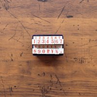 36オリジナル 洋数字印 大 3号