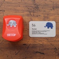 デコレーション エンボスパンチ ぞう