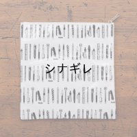 36オリジナル フラットポーチ 文具柄