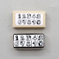 福田利之×36  数字ハンコ セット