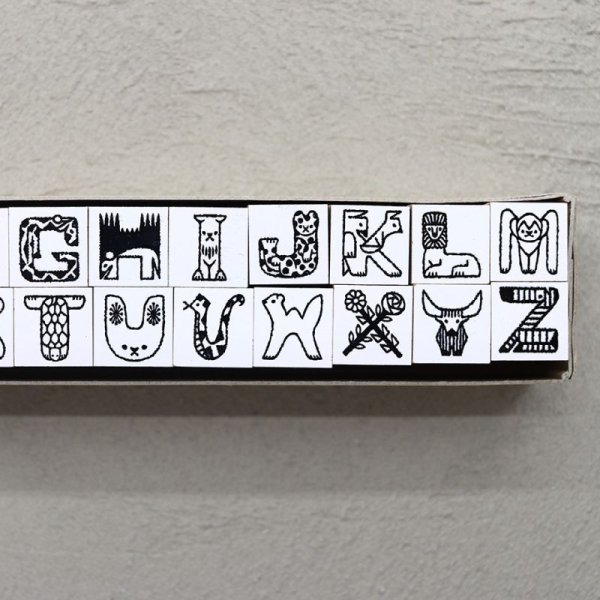 画像3: 福田利之×36 アルファベット ハンコ