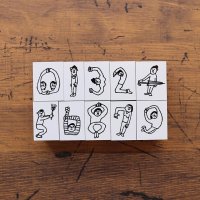 36×ほしのしほ 人数字ハンコ