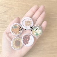 フード缶バッジ