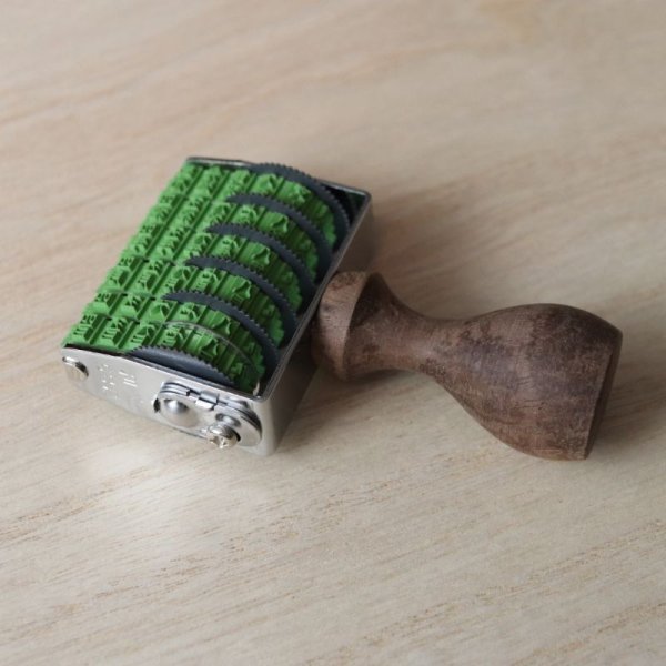 画像3: ブラウン木軸回転印 和文日付 【令和対応】