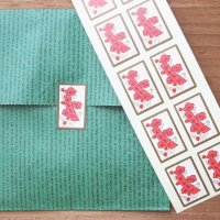 36オリジナル 花札 おおきに シール  20片