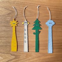 刺繍のしおり