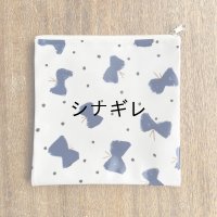 フラットポーチ 蝶