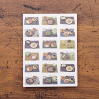 36オリジナル 裏紙メモ 食育柄