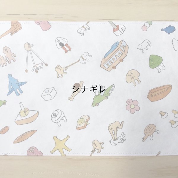 画像2: makomoタイベック素材のブックカバー