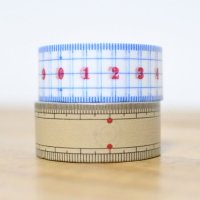 定規  竹尺柄 マスキングテープ