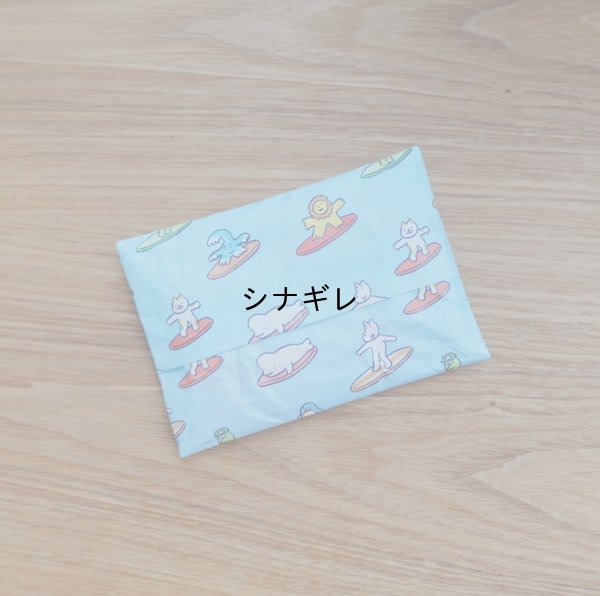 画像3: makomoタイベック素材のティッシュケース ノリノリ柄