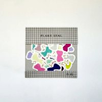 フレークシール 蝶