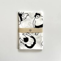 おはぎやま×水縞 てぬぐい にちじょう
