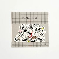 おはぎやま×水縞 フレークシール にちじょう
