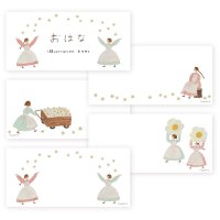 ネクタイ　一筆箋　おはな