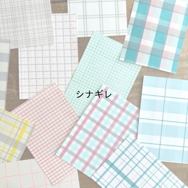 画像2: イロイロメモパッド チェック L