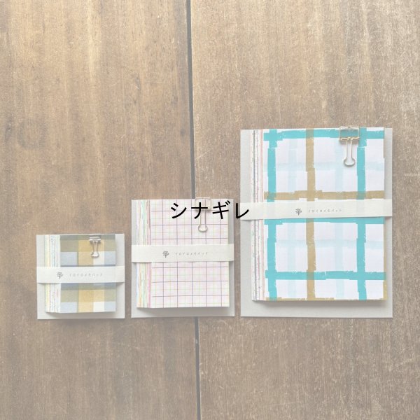 画像3: イロイロメモパッド チェック L