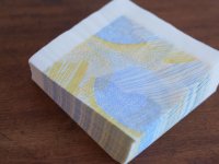 点と線模様製作所ペーパーナプキン  どしゃぶり