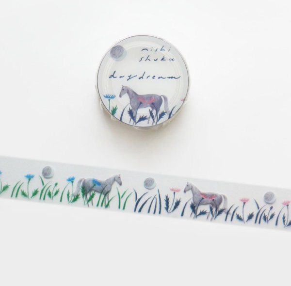 画像1: cozyca products 透明マスキングテープ 西淑　daydream (1)