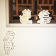 画像5: トラネコボンボン 猫ちゃん切り抜きカード (5)