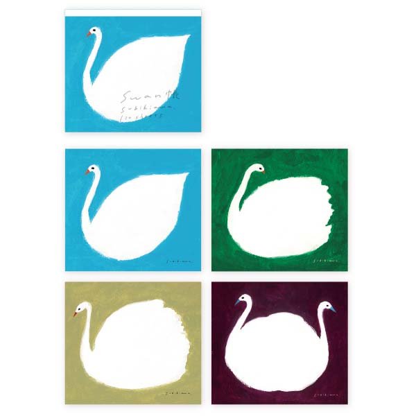 画像1: Subikiawa.　ブロックメモ　Swan帳 (1)