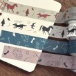 画像3: 西淑×水縞 マスキングテープ 夜のあいだ 集い モノトーン (3)