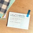 画像3: イロイロメモパッド チェック M (3)