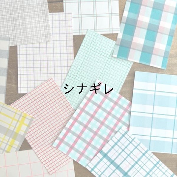 画像2: イロイロメモパッド チェック L (2)